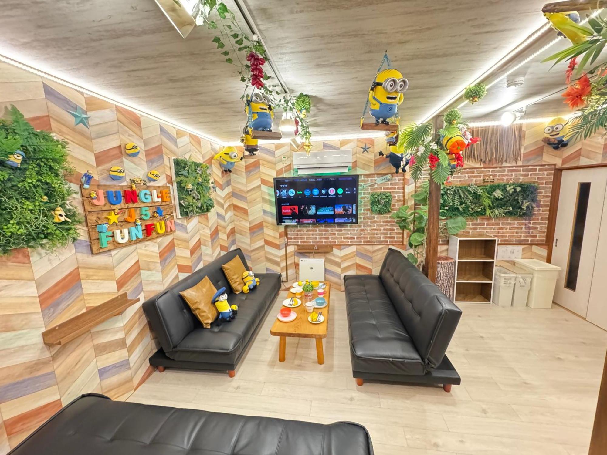 New Open Hotel Jungle Fun Fun J5 Coin Parking 500Yen For 24Hours Usj10 Minutes Oszaka Kültér fotó